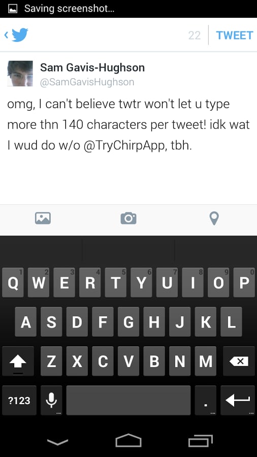 Chirp App – Tweet Short...截图4