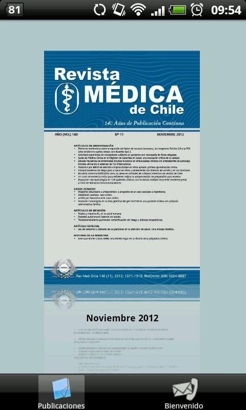 Revista Médica de Chile截图1