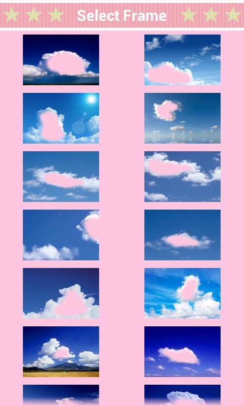 云彩相框截图2
