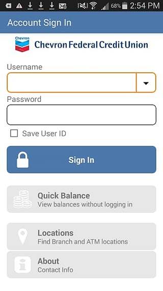 Chevron FCU Mobile Banking截图5
