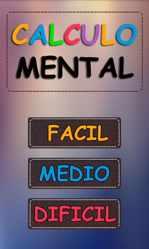 Cálculo Mental - Juego Gratis截图1