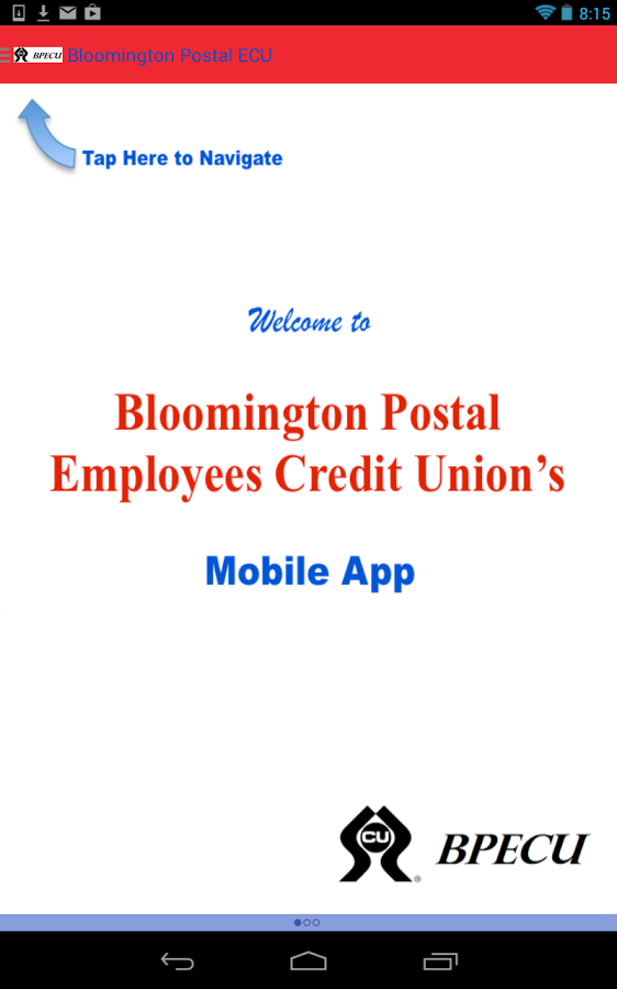 Bloomington Postal ECU App截图4