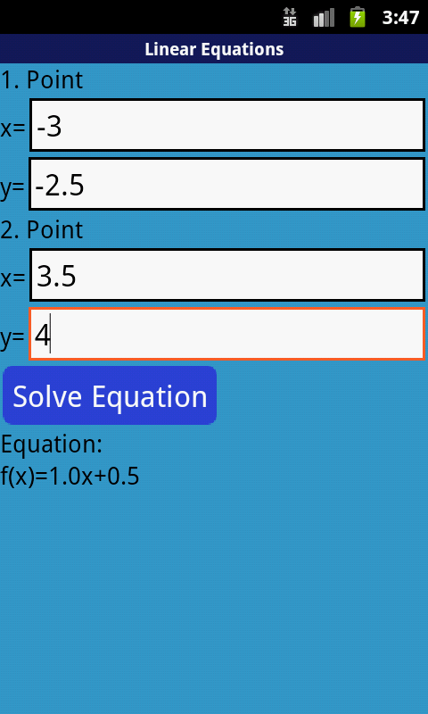 Linear Equations截图2