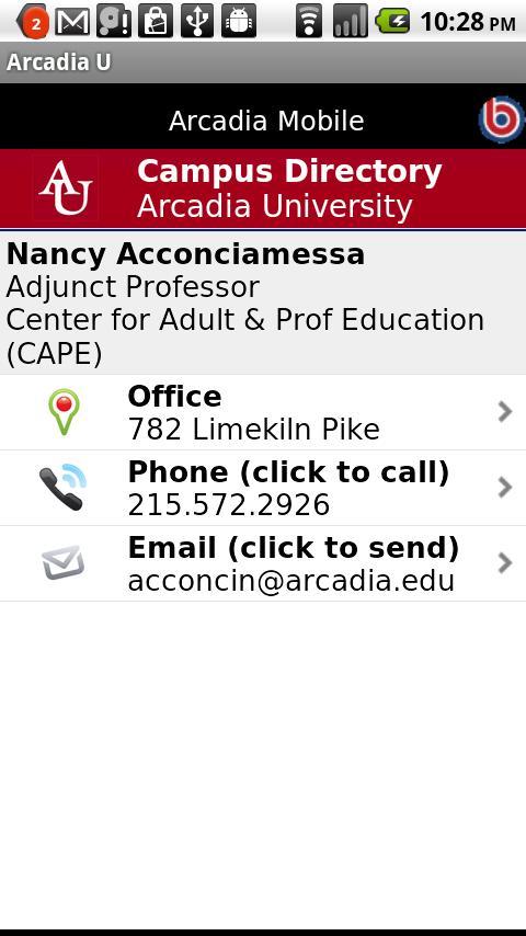 Arcadia University Mobile截图6