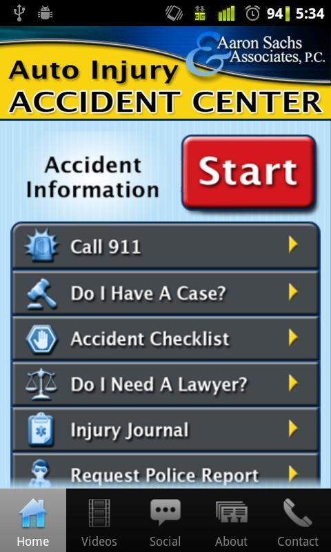 Auto Injury - Sachs Law Firm截图1