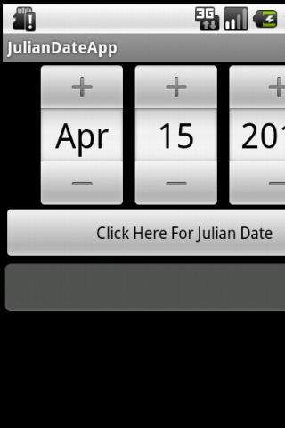 Free Julian Date Converter截图1