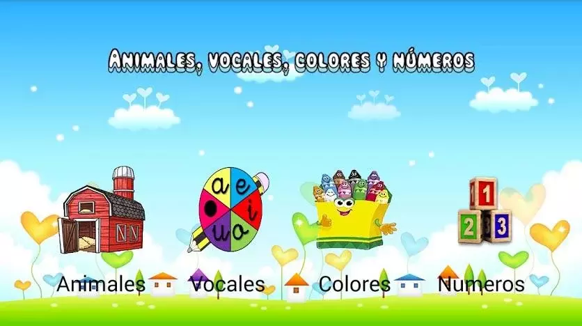 Animales Números y Vocales截图2