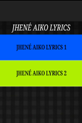 Jhené Aiko - Just The Lyrics截图1