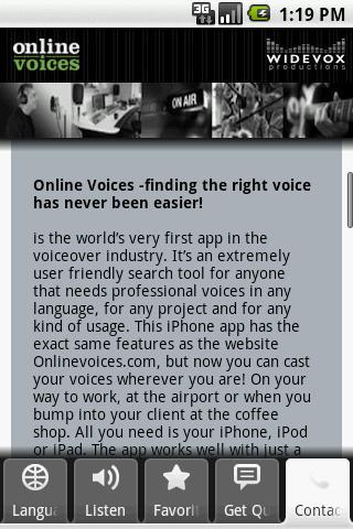 Online Voices截图5