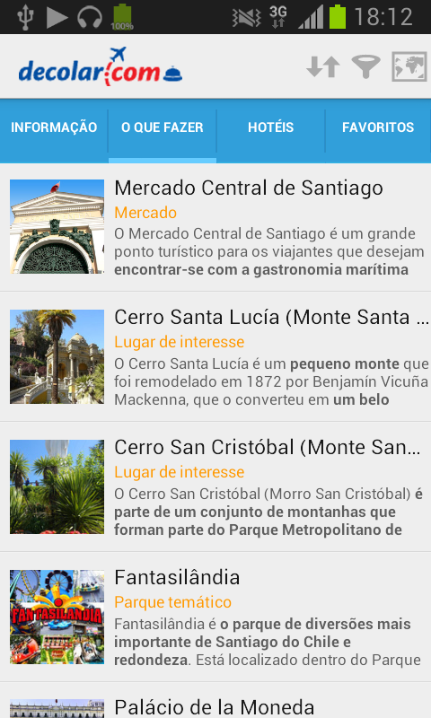 Guia de Santiago do Chile截图2