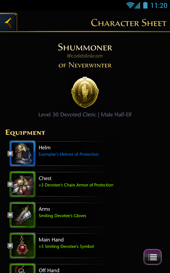 Neverwinter Mobile Access截图3