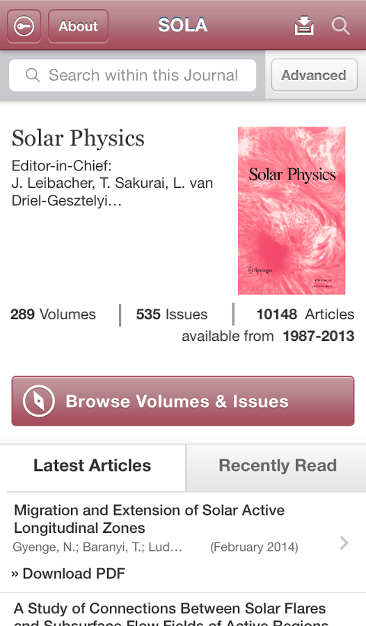 Solar Physics截图3