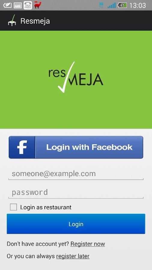 ResMeja - Reservation App截图5