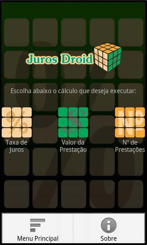 Calculadora Juros Droid截图1