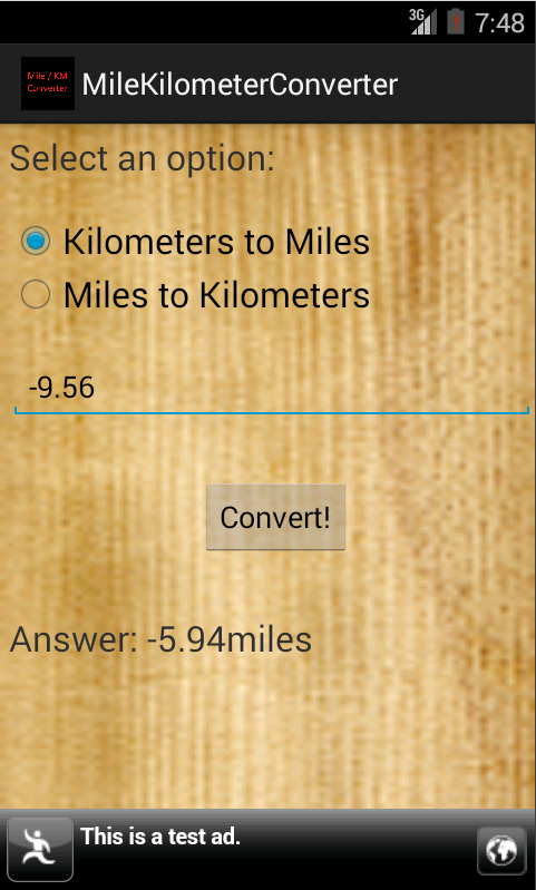 Mile/Kilometer Converter截图2