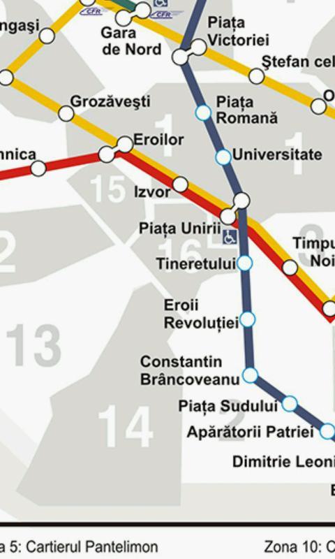 Harta Metrou Bucuresti截图2