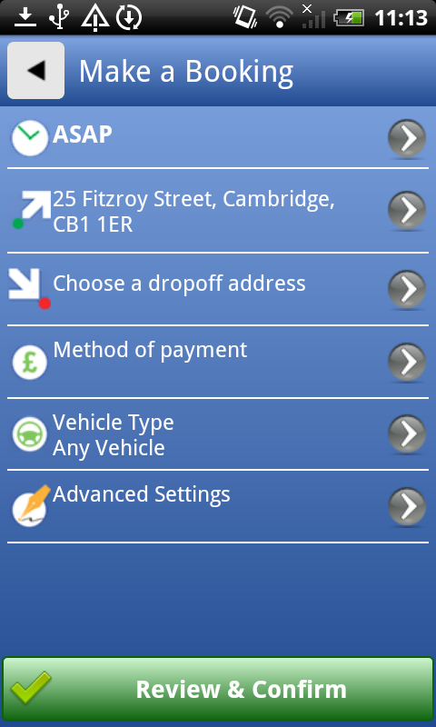 Cascades Minicabs London截图2