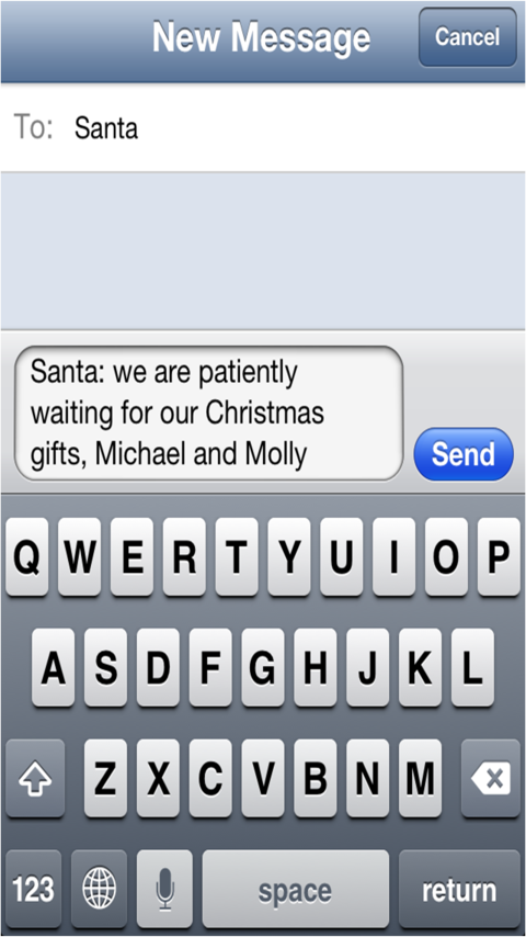 Get Santa Text截图7