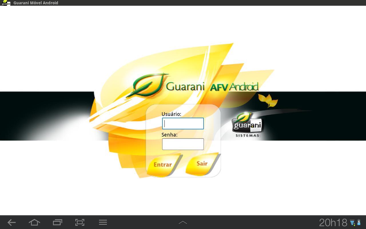 Guarani Móvel Android Tablet截图1