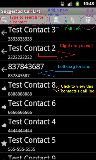 Smart Caller (Fast Dialer)截图3