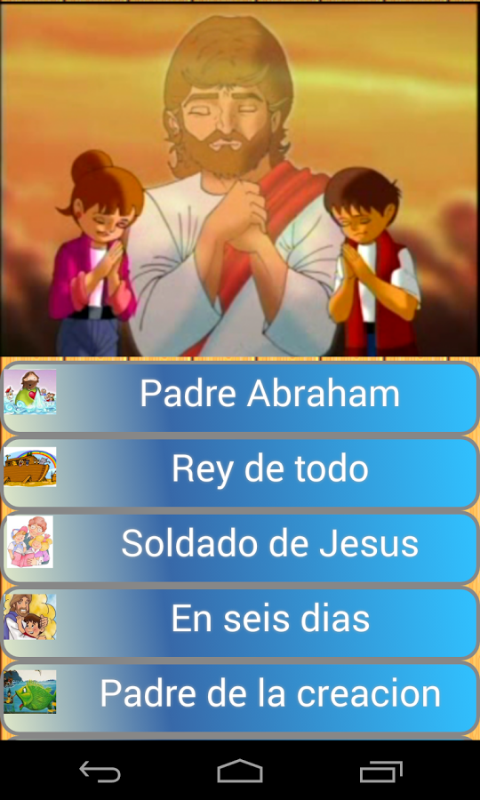 Vídeos infantiles cristianos截图1