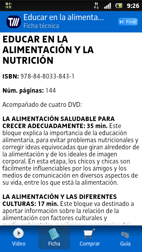 Educar en la nutrición-FREE截图4