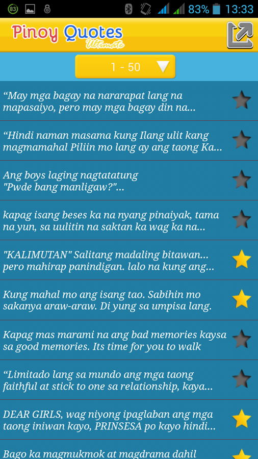 Pinoy Quotes Ultimate截图3