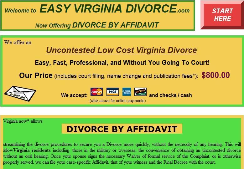 Easy Virginia Divorce截图1