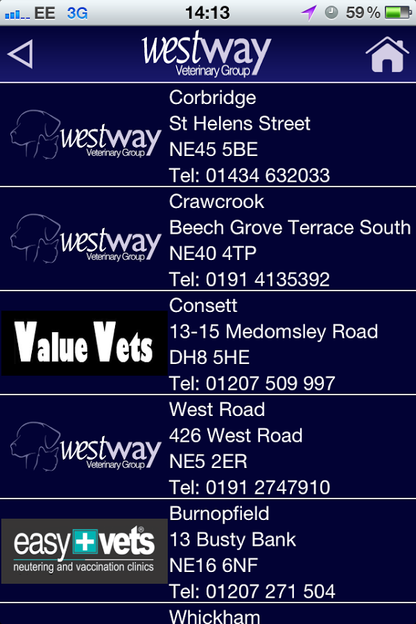 Westway Vets Pet Helper截图4