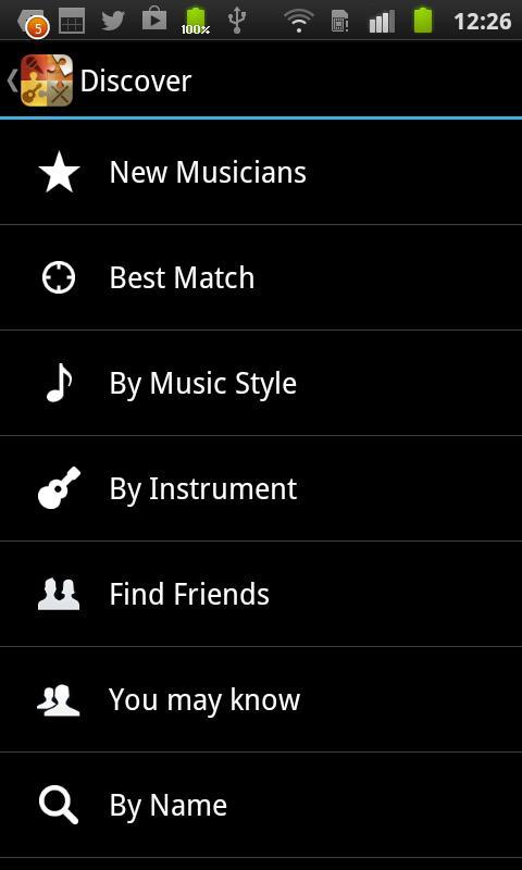 BandFriend - Musicians Network截图10