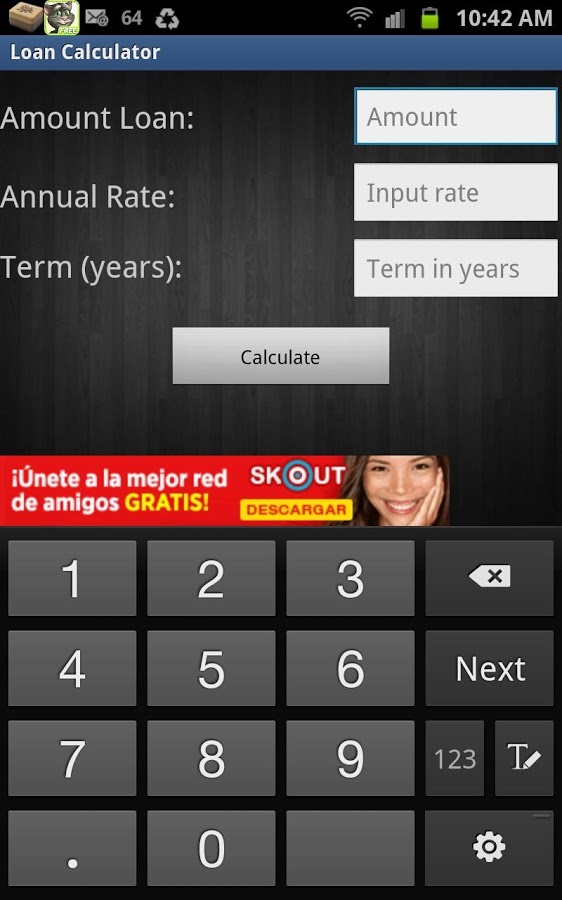 Loan Calculator (Free)截图1