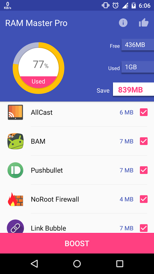 RAM Master Pro – Clean Memory截图5