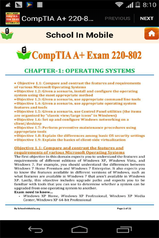 CompTIA的A +220-802免费截图4