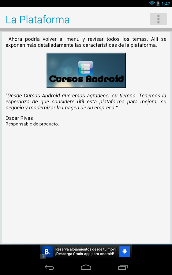 Cursos Android DEMO截图4