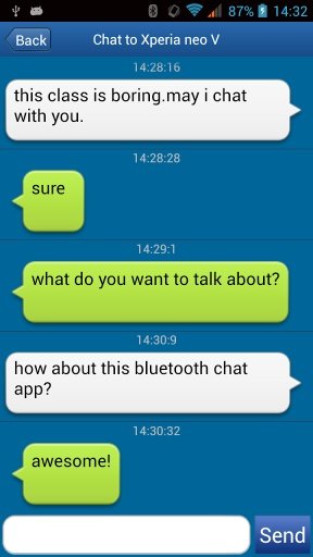 Bluetooth Chat No Ads截图1