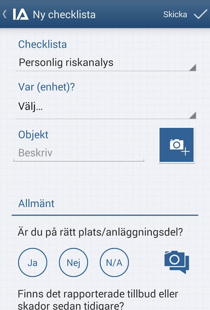 IA – Avvikelser i arbetsmilj&ouml;n截图1