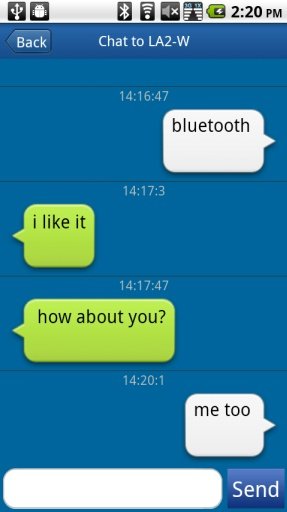 Bluetooth Chat No Ads截图2