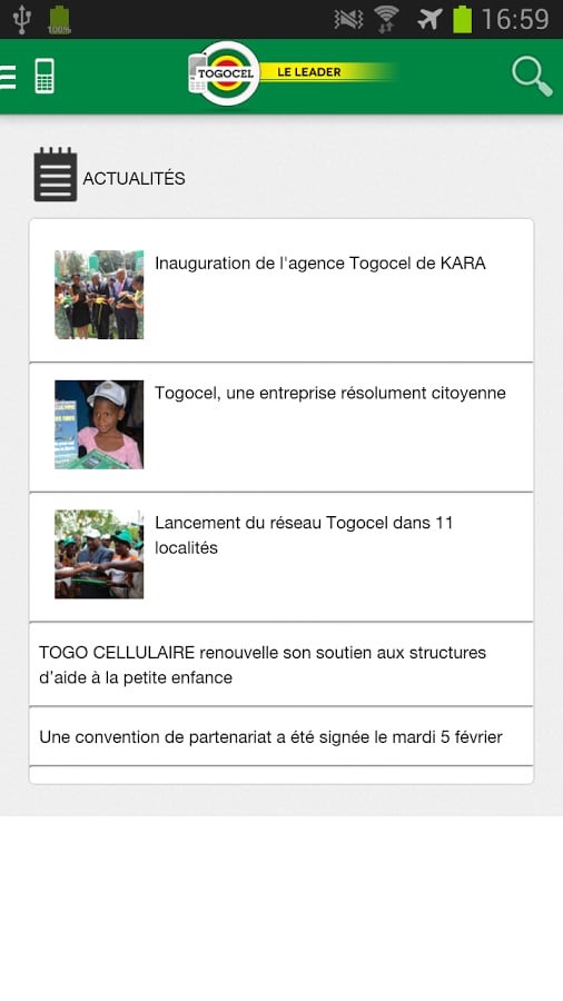 Togocel, N&deg;1 du mobile a...截图2