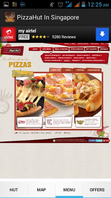 PizzaHut Locator for Singapore截图3