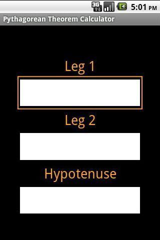 Pythagorean Theorem Calculator截图4