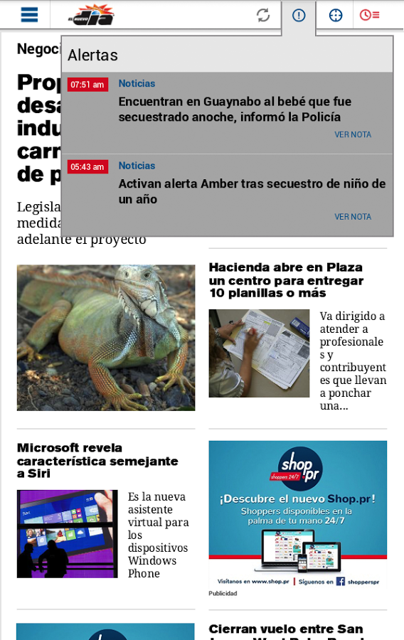 El Nuevo Día – Android Tablet截图2