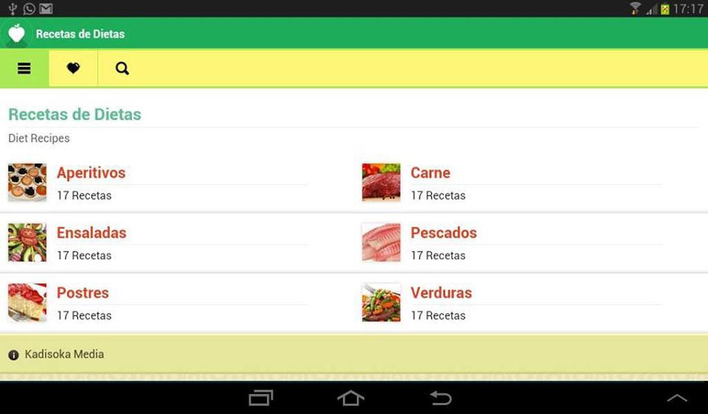 Recetas de Dietas截图1