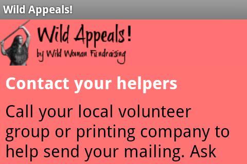 Wild Appeals! Fundraising App截图2