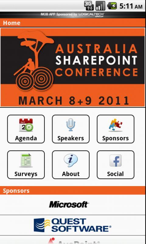 AU SharePoint Conference 2011截图1