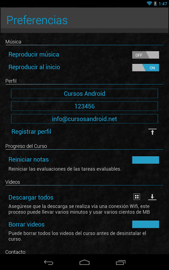 Cursos Android DEMO截图3