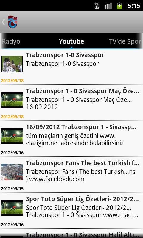 Trabzonspor Haber截图4