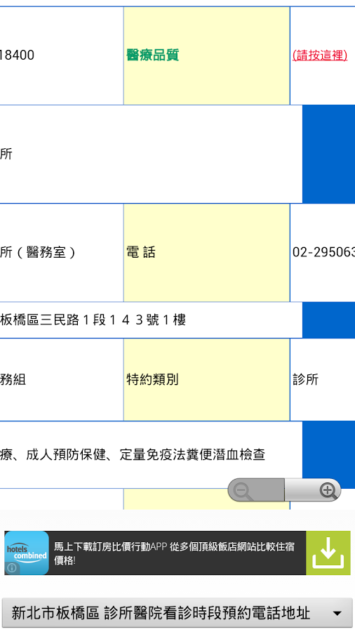 新北市醫院診所時刻預約電話地址(實用便利)截图1