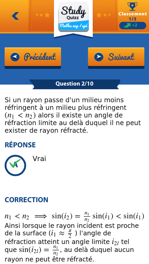 Classement Prépa Maths Sup Maths Spé