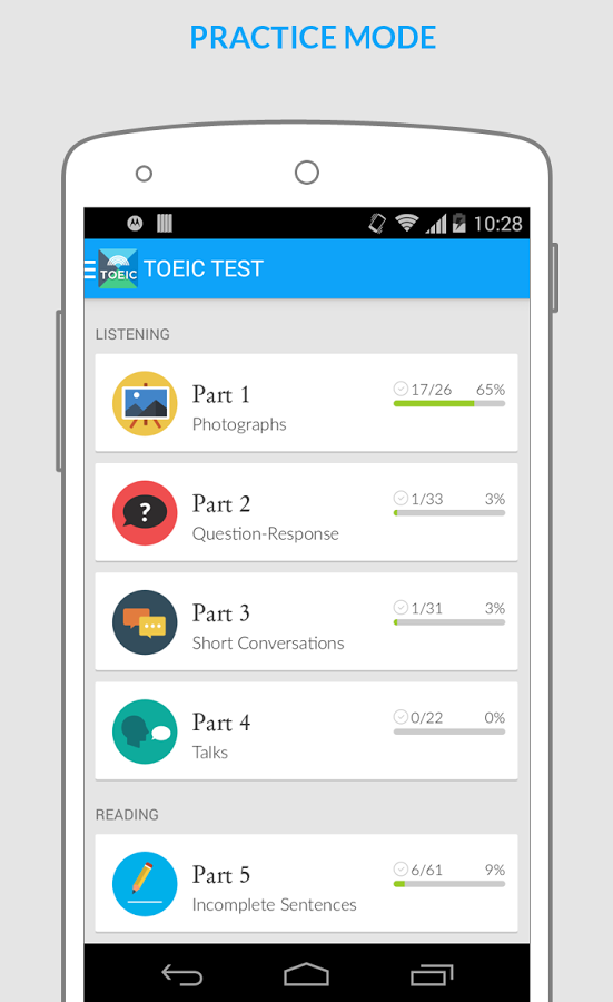 TOEIC Test Practice, 考 TOEIC截图6