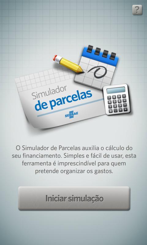 Simulador de Parcelas SEBRAE截图1